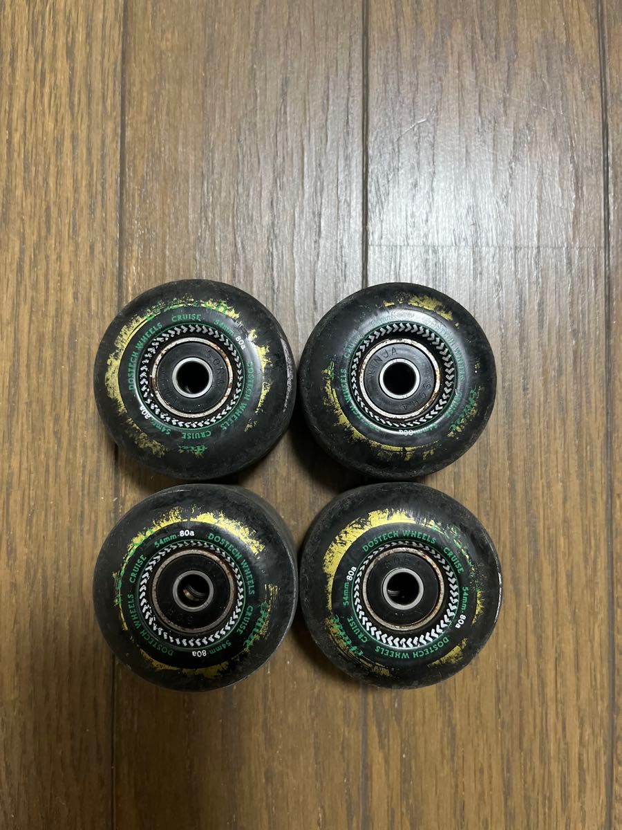 oj サンダージュースベアリング付き 75mm スケボーウィール oj