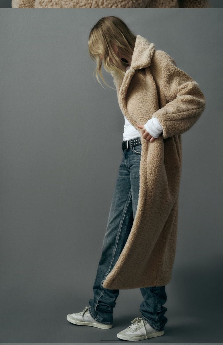 新品未使用 ZARA エクストラロングフェイクボアコートXS｜Yahoo!フリマ