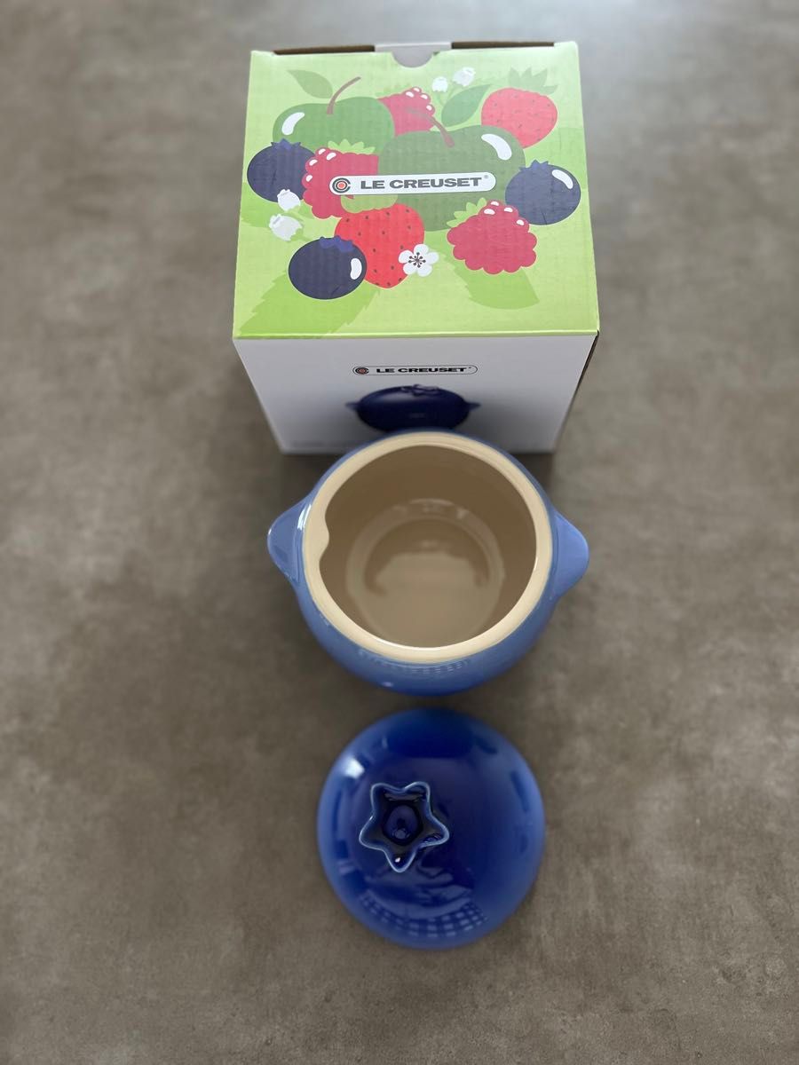 即日発送 無断転載NG レア 新品 ル・クルーゼ ミニ・ブルーベリー 小物