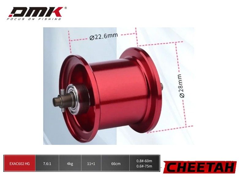 DMK CHEETAH metal Creek 青霜 チーター メタル 3モード DC 右