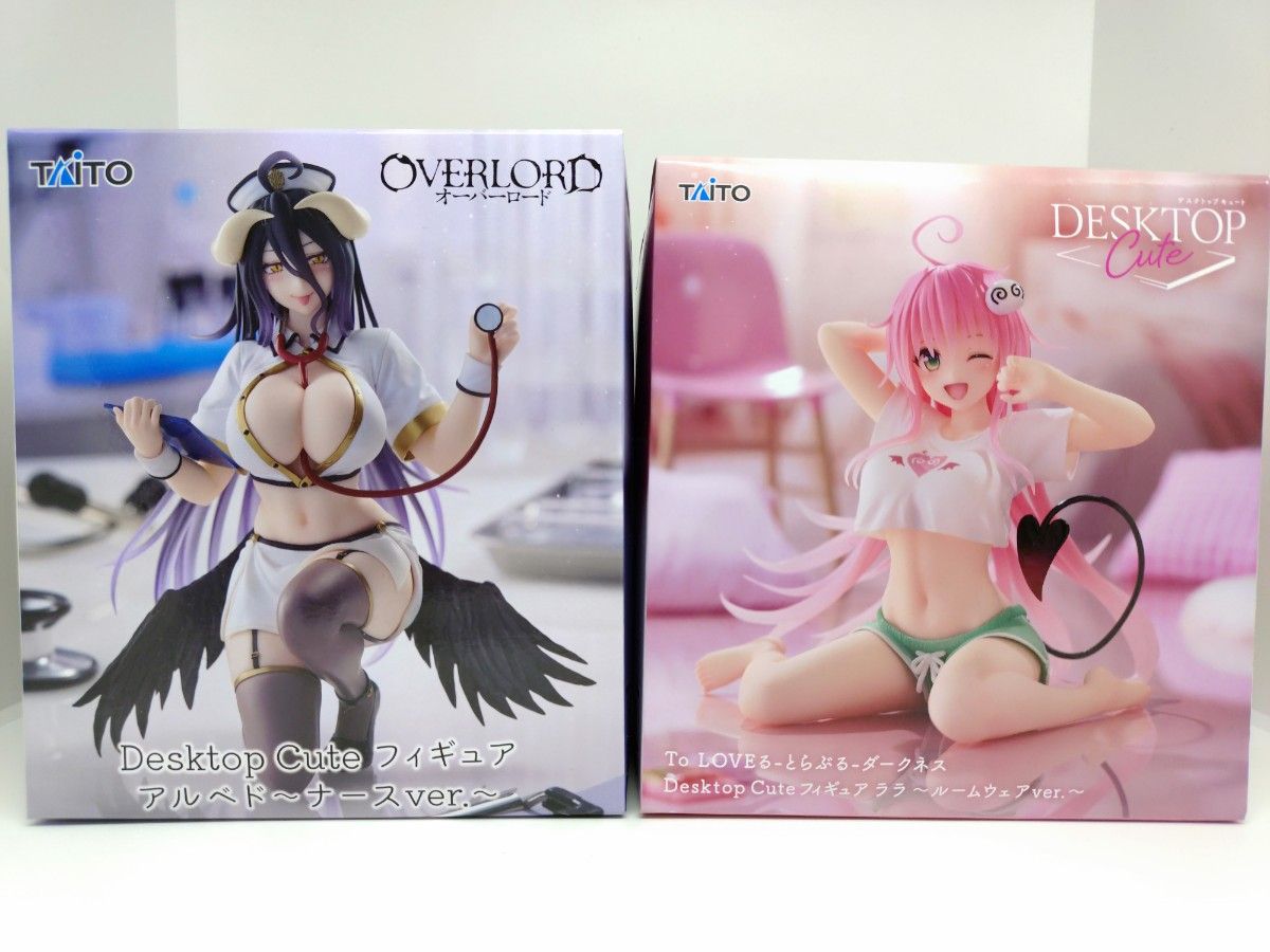 Desktop Cute フィギュア アルベド ナースver ララ ルームウェアver 2