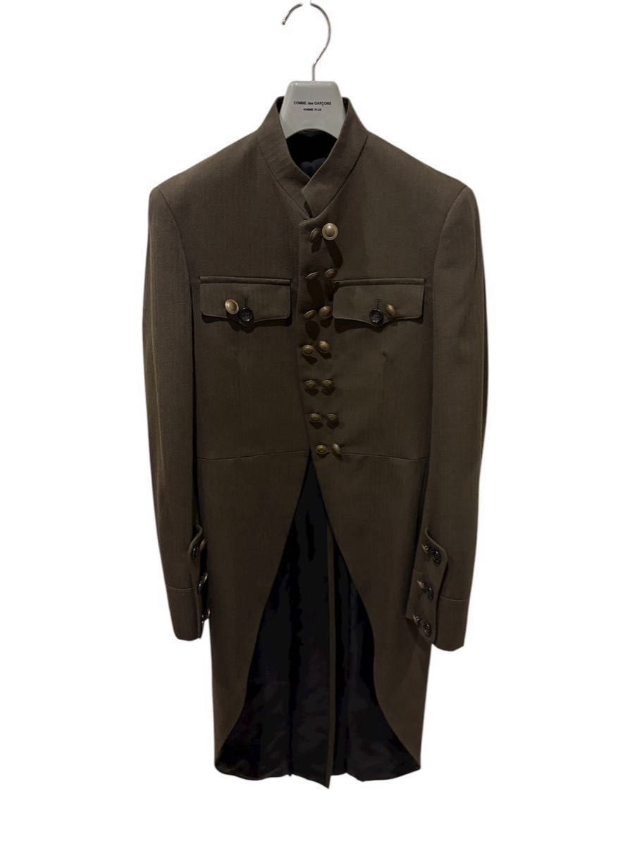 希少 25aw comme des garcons homme plus 金ボタン燕尾ジャケット