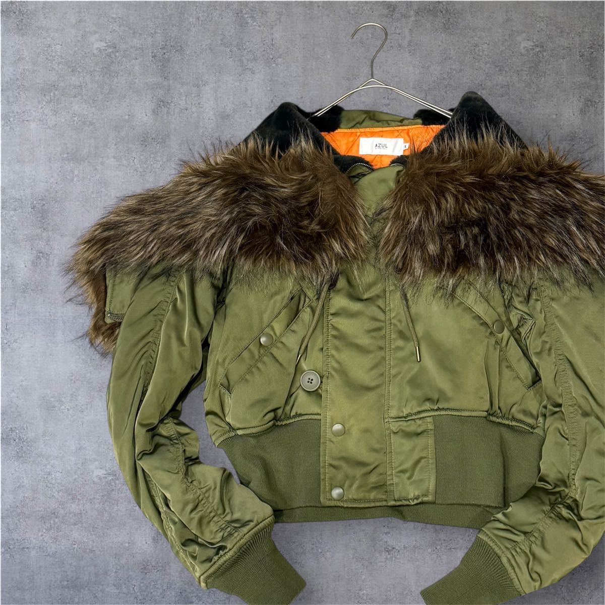 AZUL by moussy】 N-2B フライトジャケット 短丈 S｜Yahoo!フリマ（旧