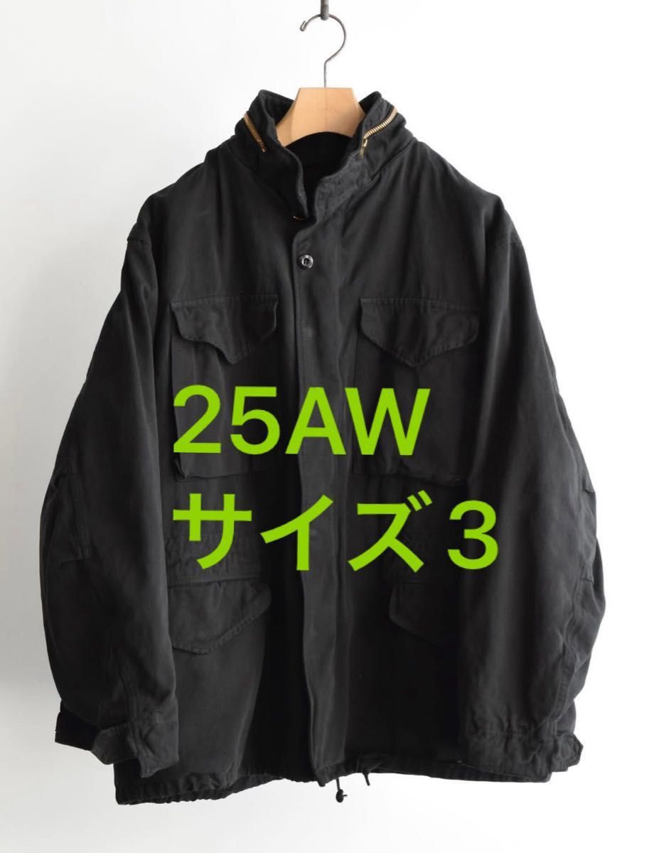 COMOLI 25AW 製品染M65ジャケット size3｜Yahoo!フリマ（旧PayPayフリマ）