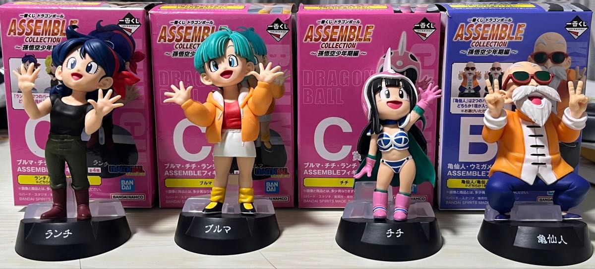 一番くじ ドラゴンボール ASSEMBLEL COLLECTION 4点セット 一番くじ