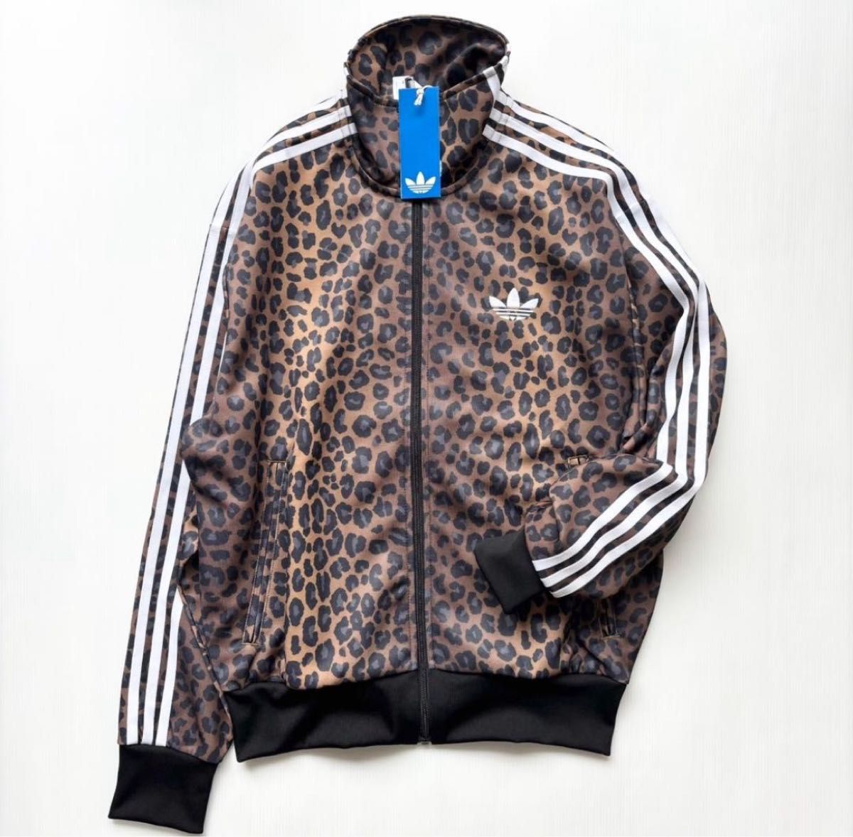 新品 adidas ABCマート限定 レオパード トラックジャケット Sヒョウ柄