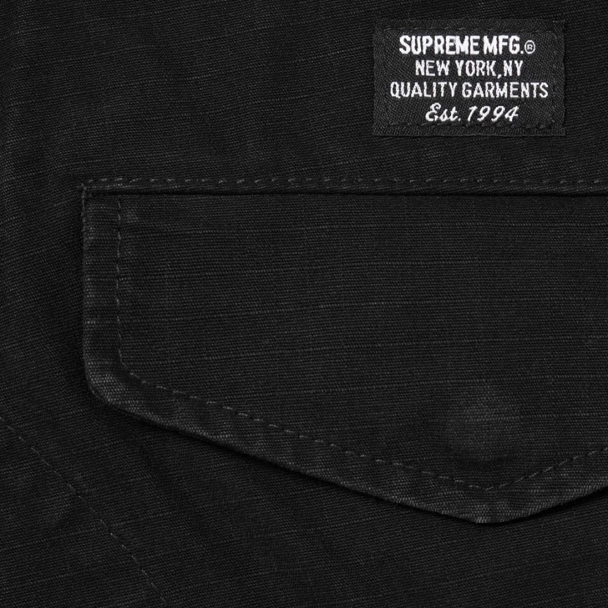 25FW Supreme Cargo Pant 36 Black シュプリーム カーゴパンツ ワーク