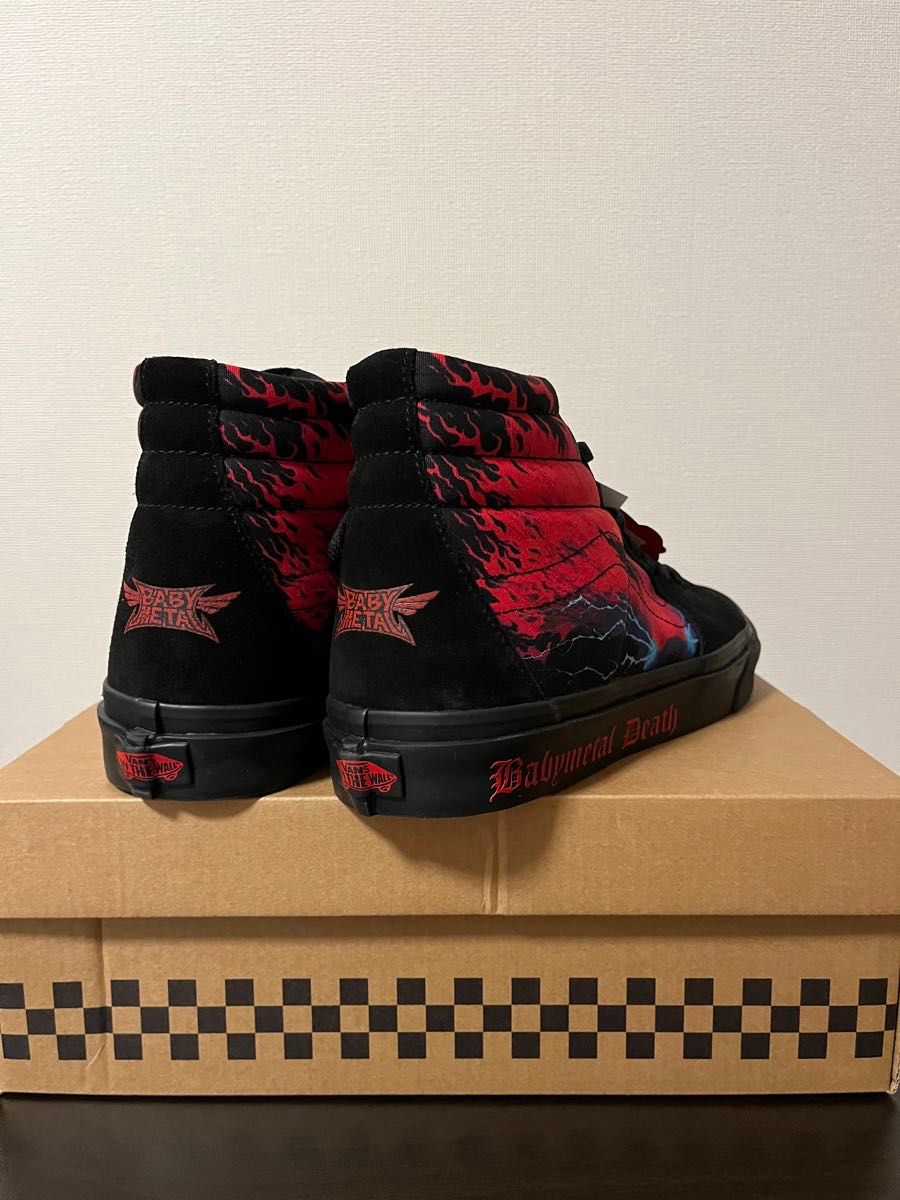 BABYMETAL × Vans Sk8-Hi Black/Red 28cm｜Yahoo!フリマ（旧PayPayフリマ）