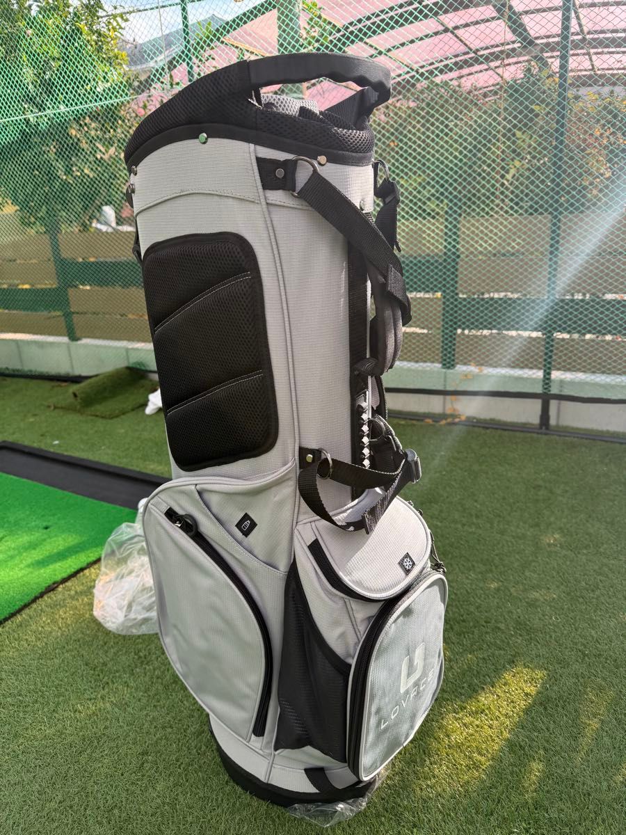 新品 未使用 LOVACE 14分割 軽量 スタンド キャディバッグ ゴルフ