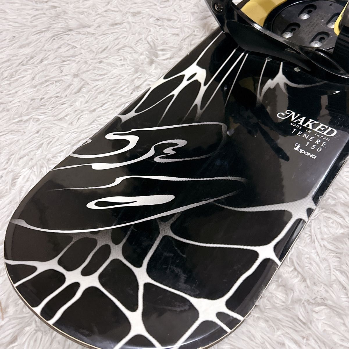 NAKED スノーボード TENERE 150cm ビンディング 2点セット スノボ