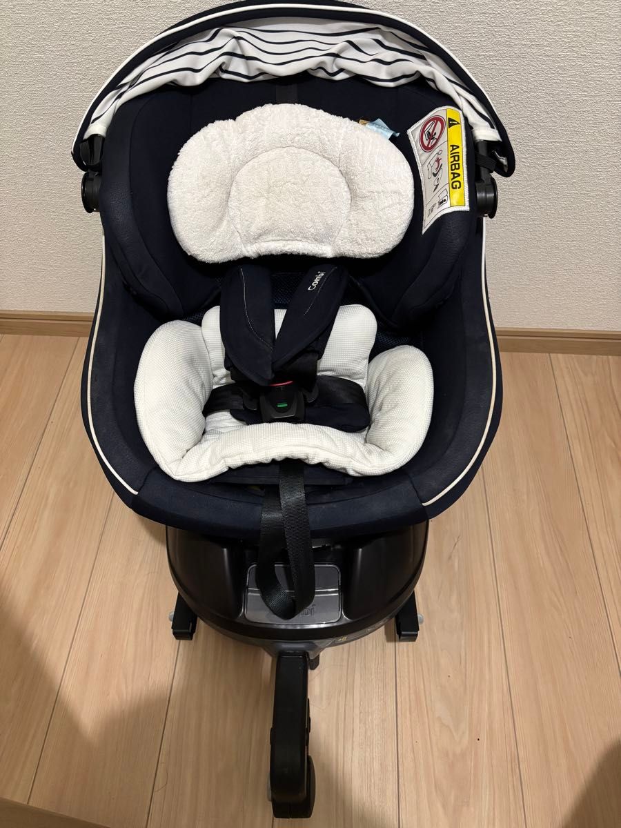 クルムーヴスマート ISOFIX エッグショック JJ-600 チャイルドシート