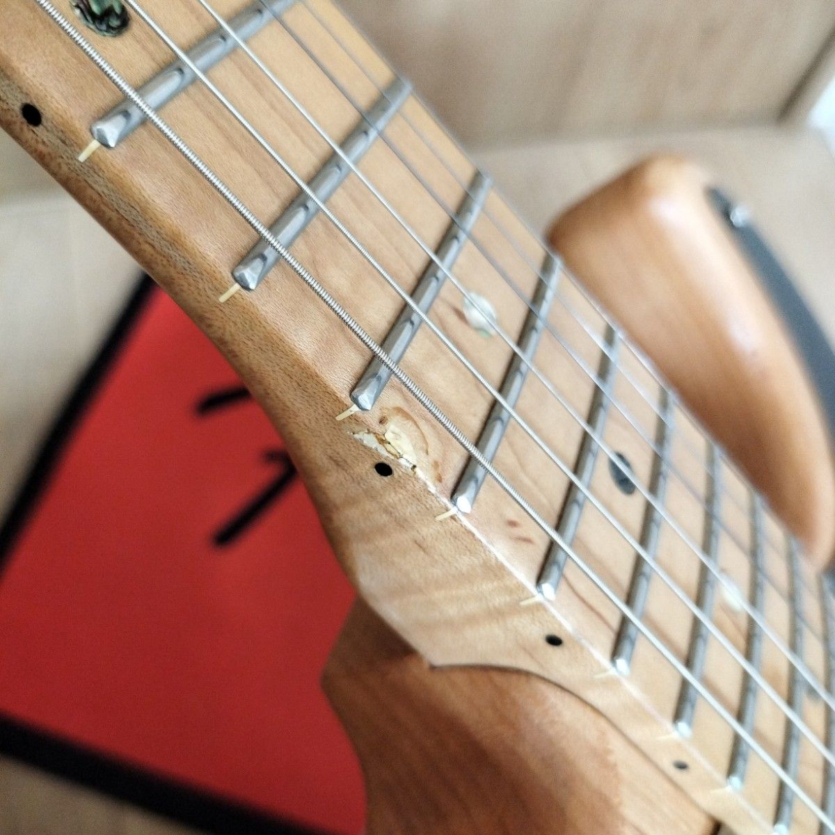 自作ギター ストラト FISHMAN FLUENCE 自作ギター ストラト FISHMAN