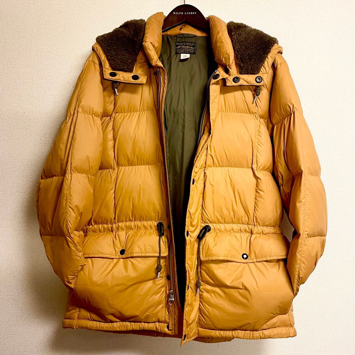 RRL Ralph Lauren ダブルアールエル キルテッドジャケット 取外し