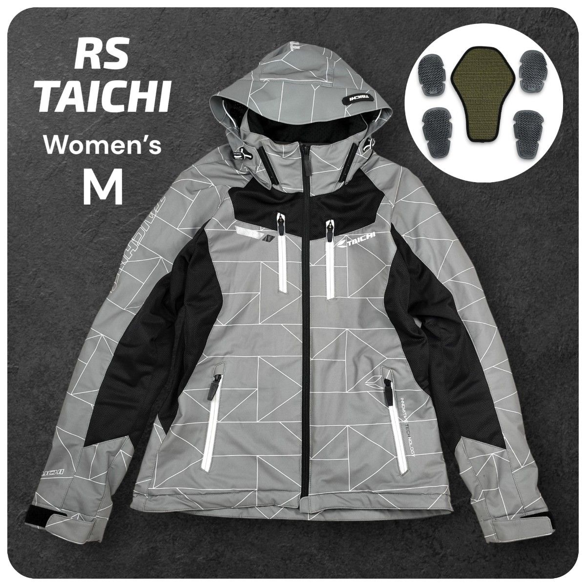 RS TAICHI アールエスタイチ バイクジャケット 2WAY 春夏 長袖