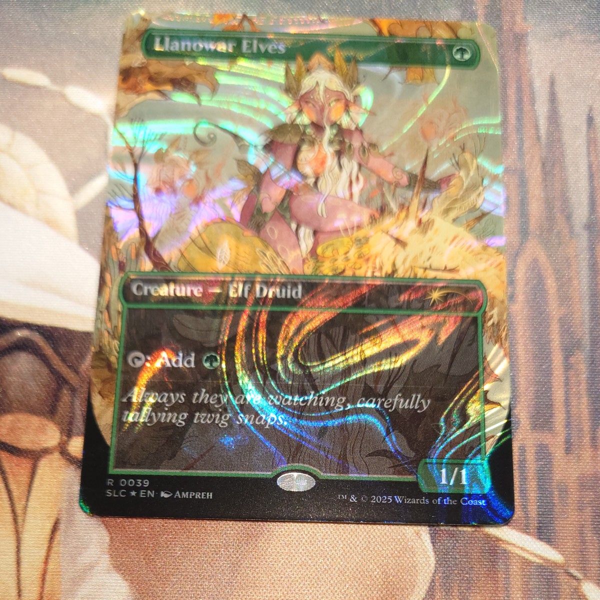 MTG ラノワールのエルフ ハローfoil MTG ラノワールのエルフ