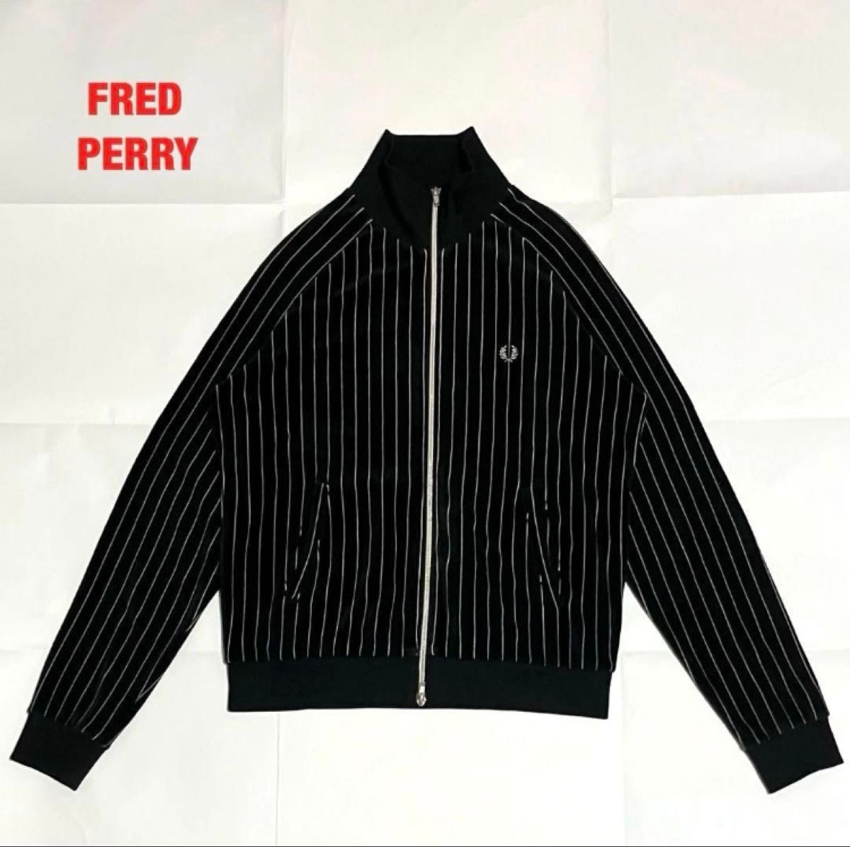 希少】FRED PERRY フレッドペリー ベロアトラックジャケット 月桂樹