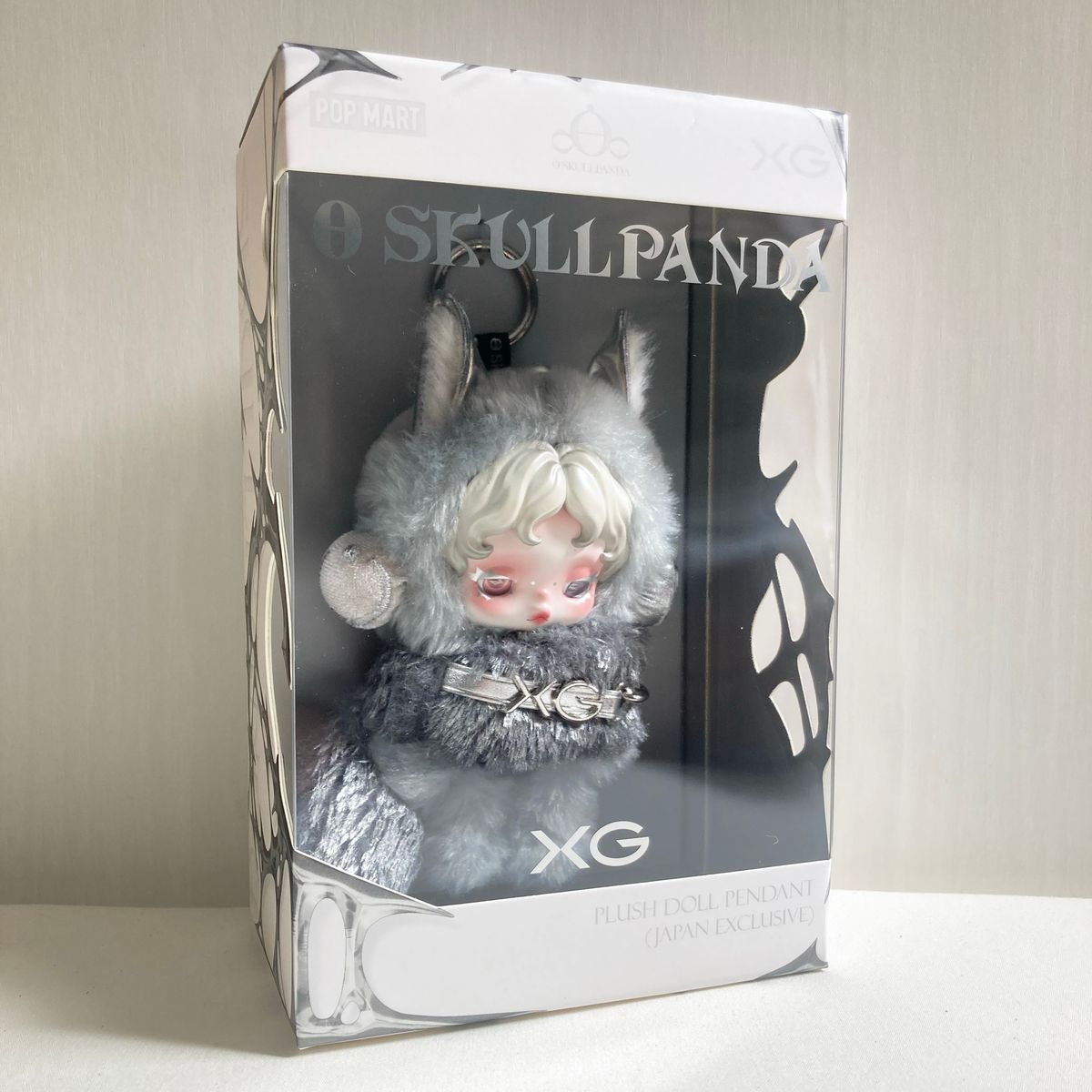 正規品】POP MART SKULLPANDA × XG ぬいぐるみペンダント（日本限定