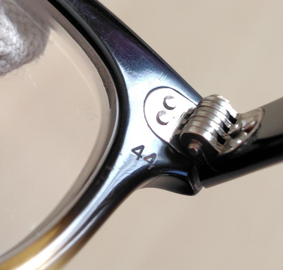 ヴィンテージ American Optical アメリカンオプティカル ブラック