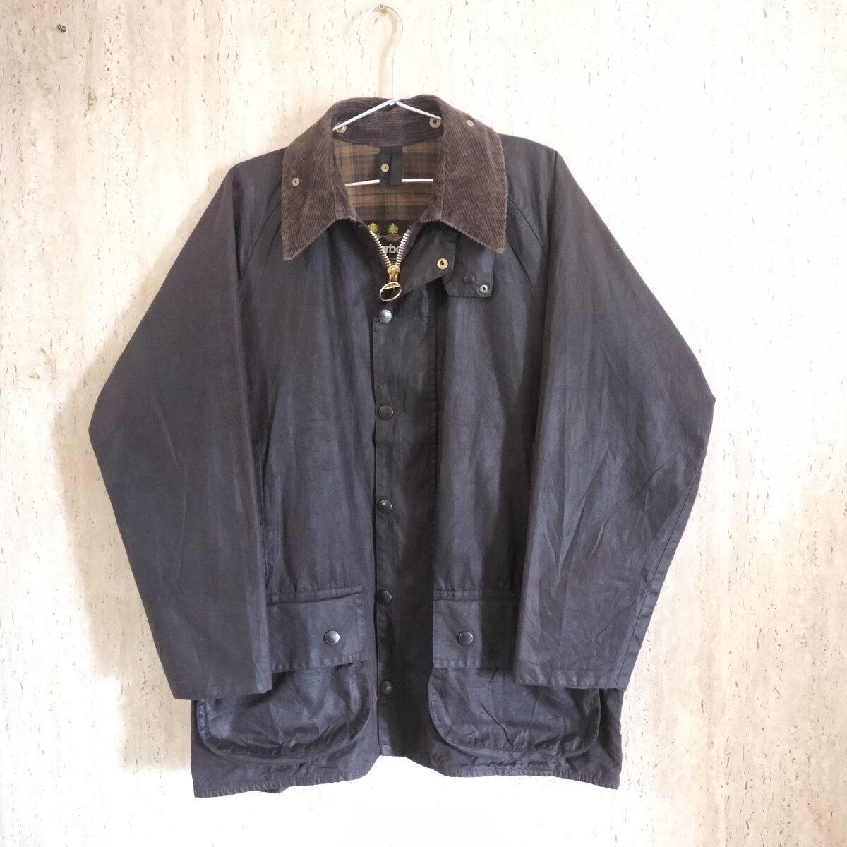 90s Barbour beaufort c40 ラスティック ブラウン バブアー ビュー