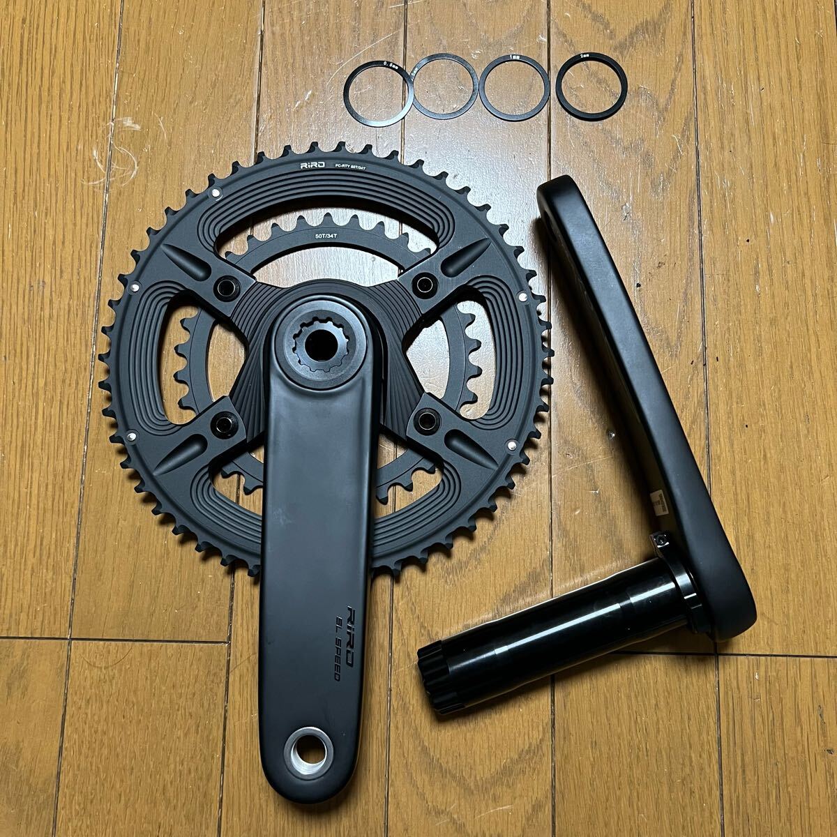 Riro カーボンクランクセット dub規格 165mm RIRO SRAM dub規格