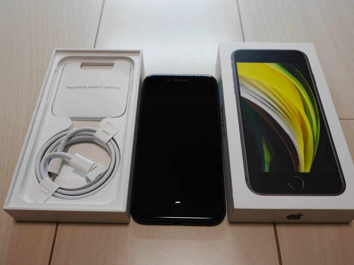 Yahoo!オークション - iPhone SE2 64GB Black SIMフリー 第2世代 ブラ