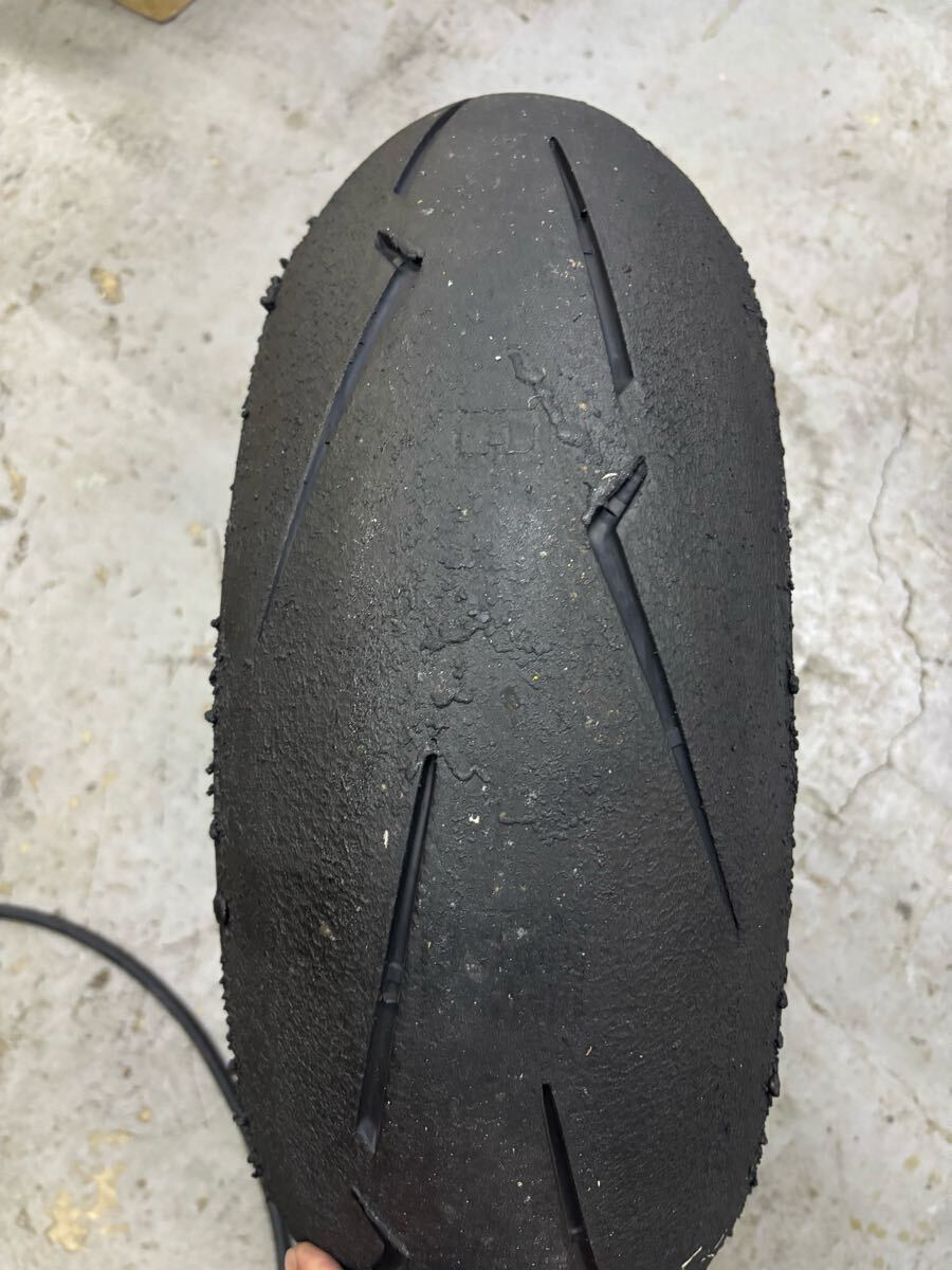 ピレリ スーパーコルサSC1 V4 180/60 120/70 中古セット