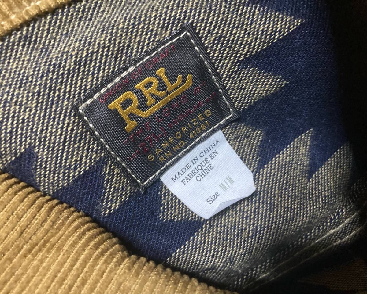 新品 RRL ネイティブ柄 ジャケット Mサイズ ジャガード インディアン