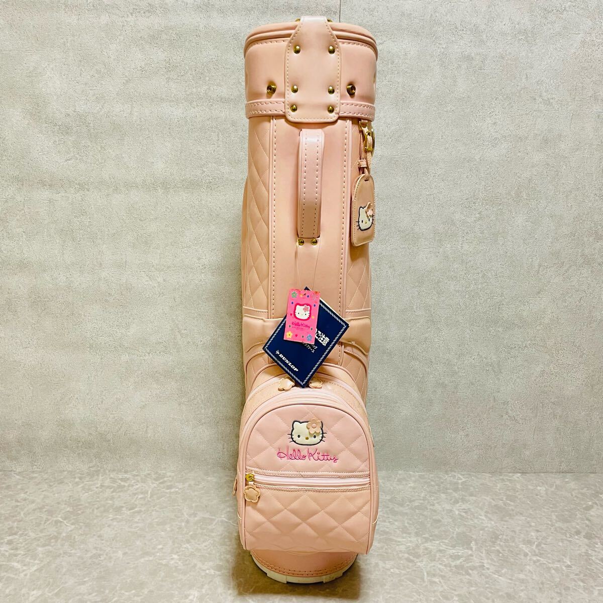 サンリオ ハローキティ ダンロップ ゴルフバッグ キャディバッグ 新品