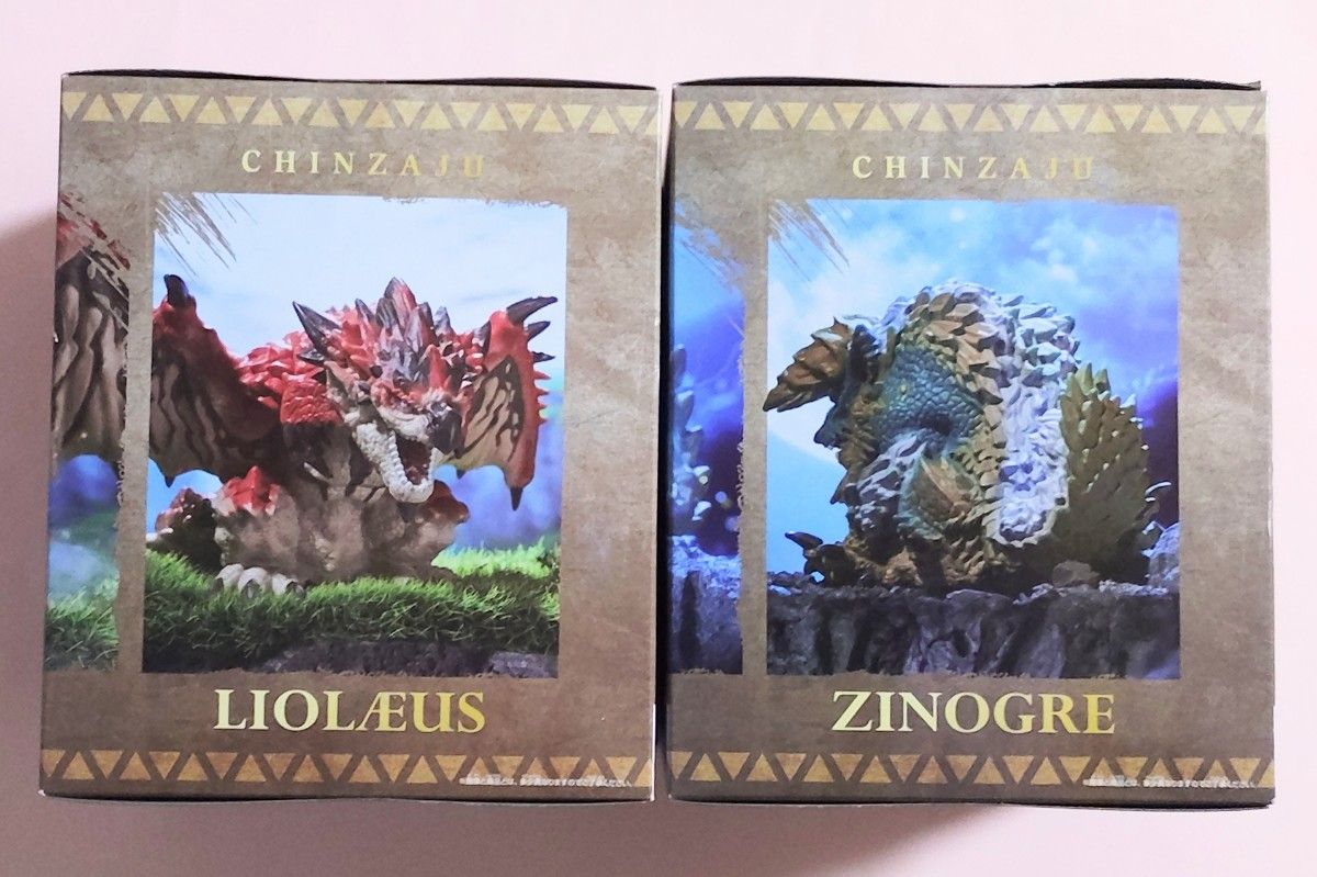 2種類セット】モンスターハンター 鎮座獣 フィギュア リオレウス