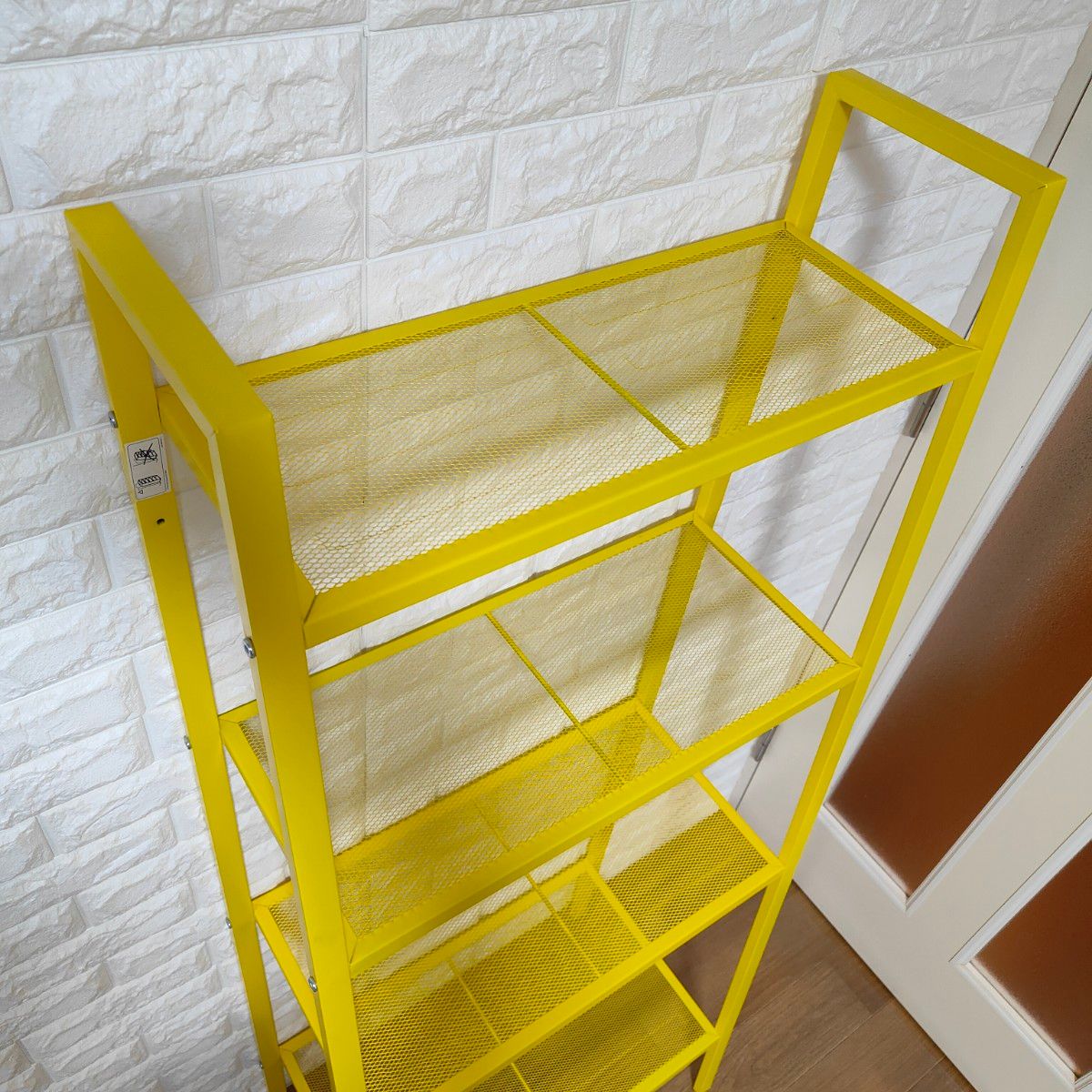 IKEA】レールベリ 廃盤 イエロー シェルフ ラック 4段 黄色｜Yahoo