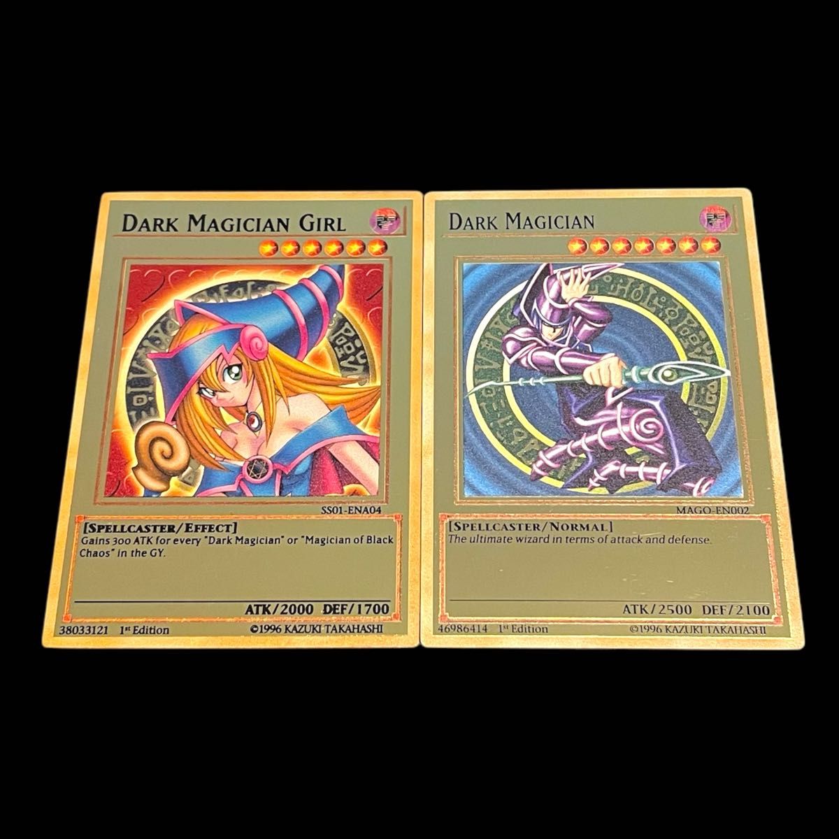 遊戯王 ステンレス製 ブラックマジシャンガール 444 ゾロ目 未使用品