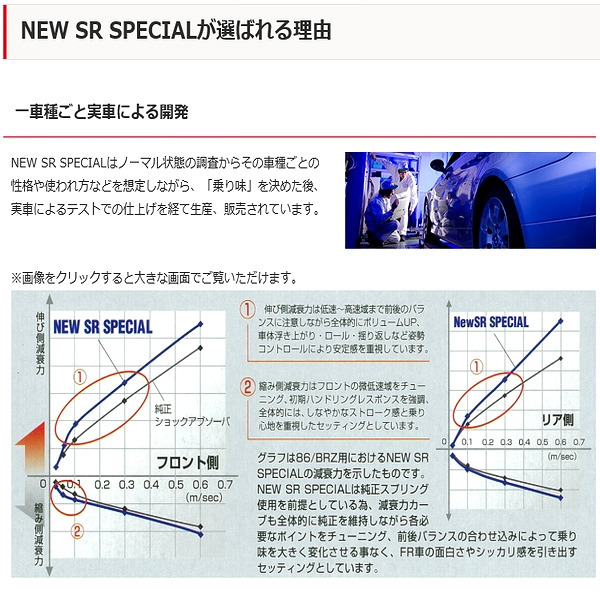 個人宅発送可) カヤバ KYB NEW SR SPECIAL (1台分) オデッセイ RA7 (L/M/