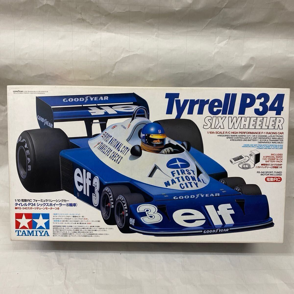 Yahoo!オークション - タミヤ TAMIYA 電動RC F1 タイレル P34 シックス