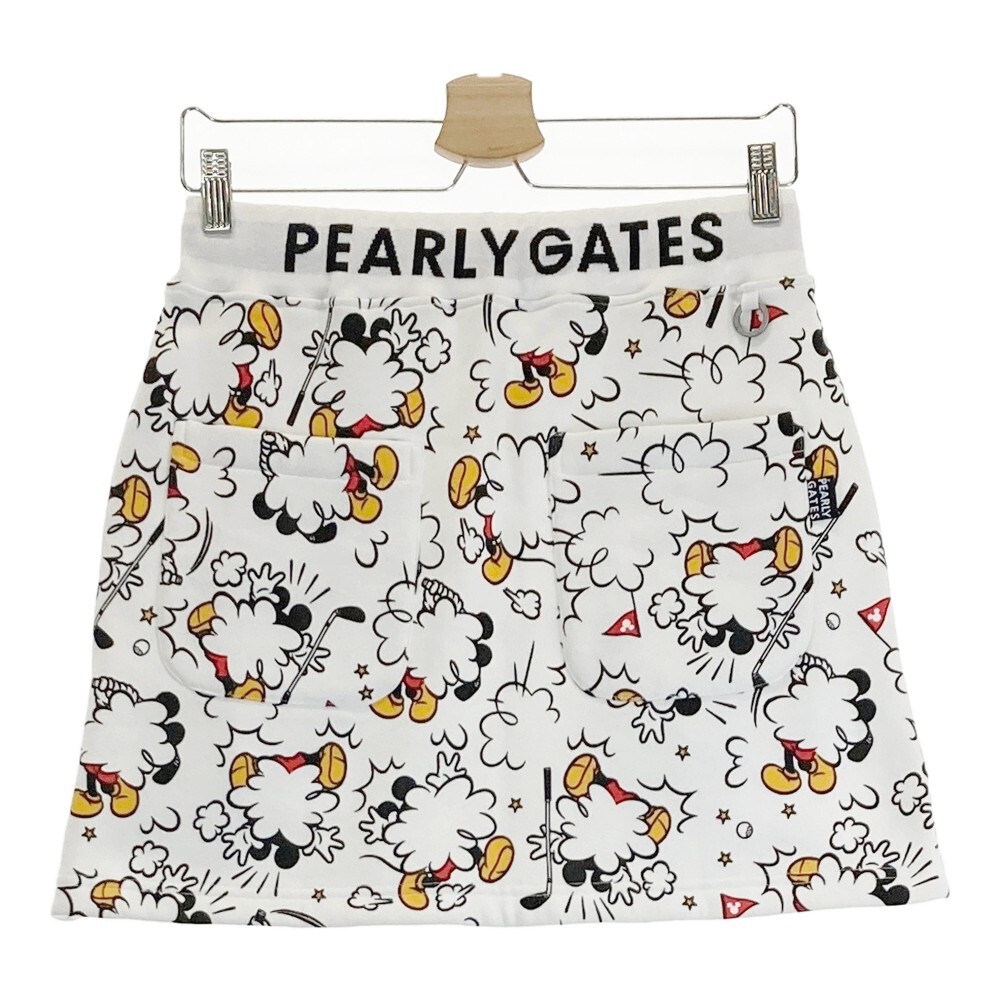 パーリーゲイツ カラフルワッペン スカート サイズ 1 PEARLY GATES 美