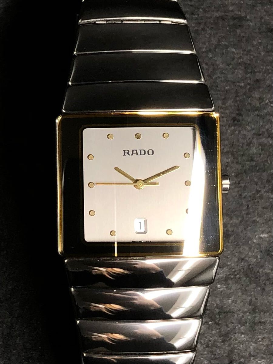 Yahoo!オークション - B88 RADO DIASTAR 152.0332.3 QZ デイト メンズ