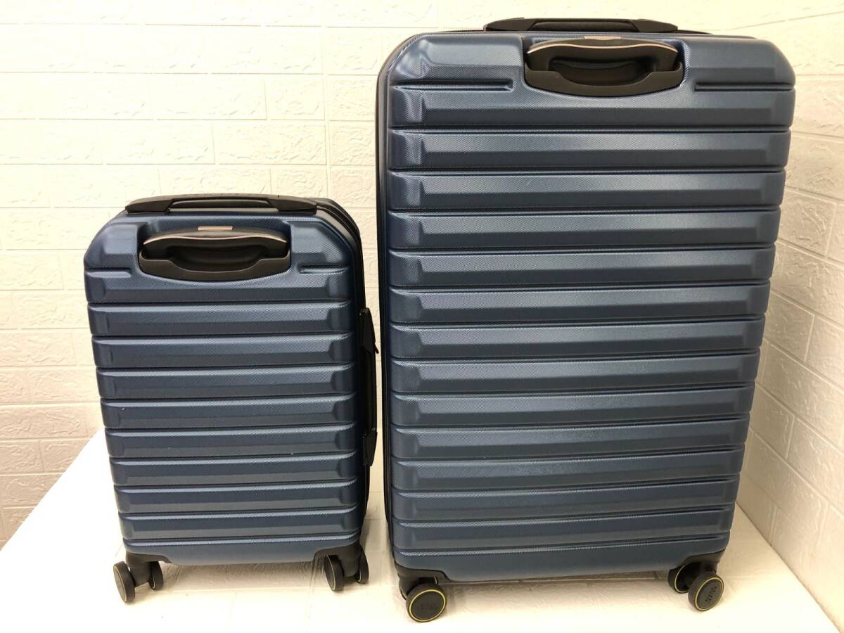 DELSEY デルセー ヘリウムエッジ 2個セット 36L-101L マリンブルー