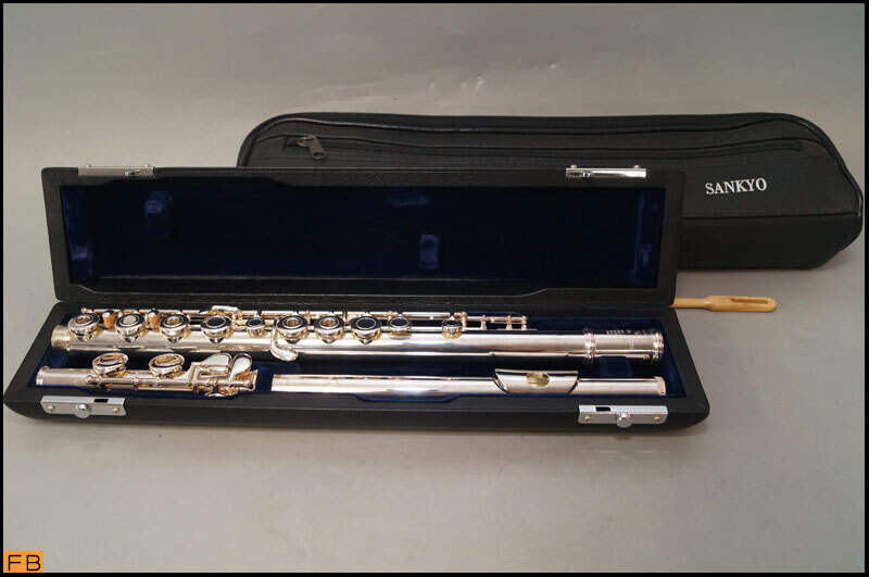 10B46 サンキョウ フルート プリマ エチュード 頭部管銀製 925刻印
