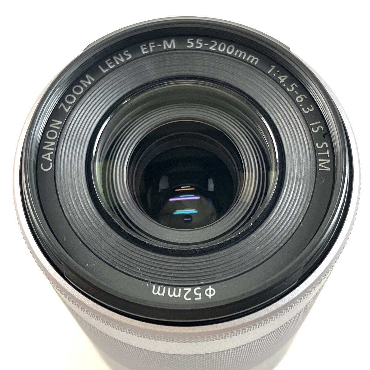 ジャンク】Canon EF-M 55-200mm ズームレンズ シルバー ジャンク