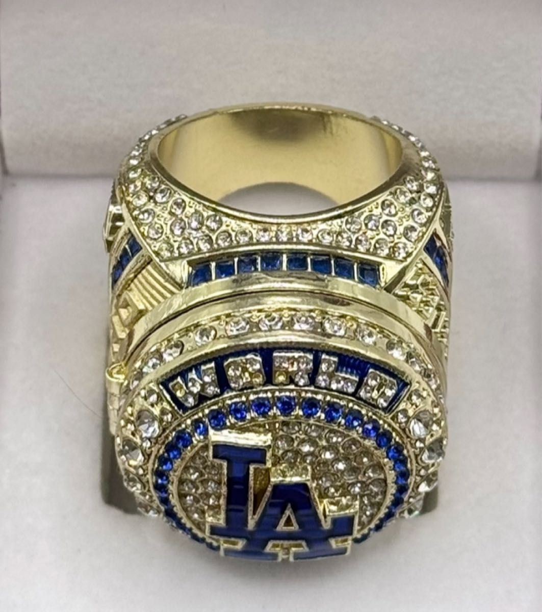大谷翔平 2024年 MLB ワールドシリーズ優勝記念リング 記念品 指輪