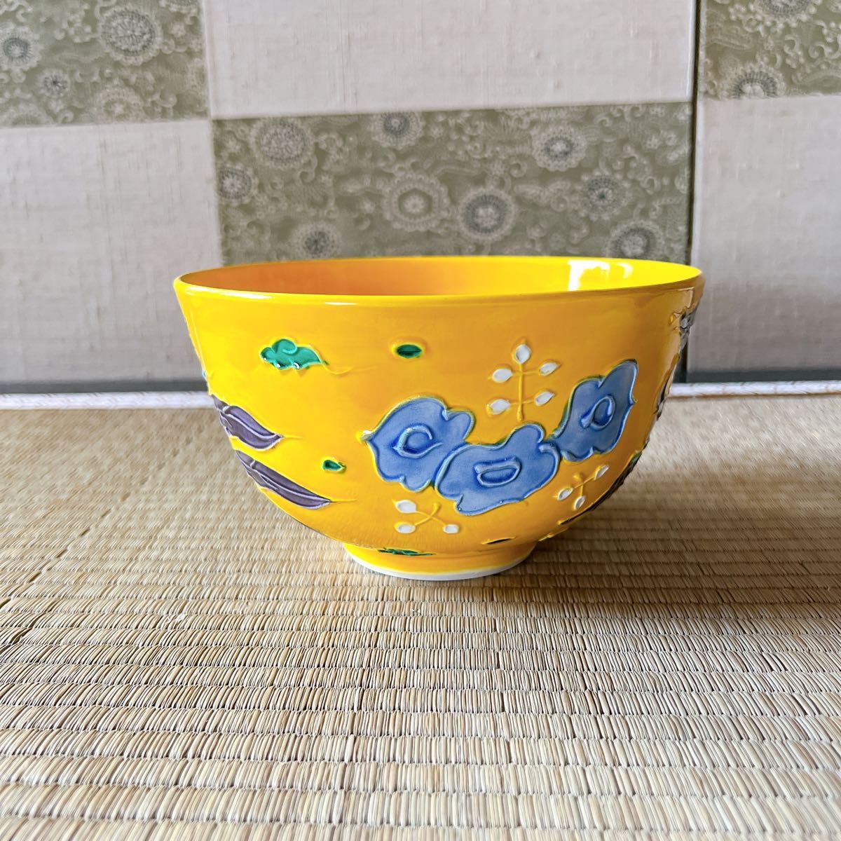 清水焼 平安 陶玉造 黄交趾鳳凰絞 大鉢 菓子鉢｜Yahoo!フリマ（旧
