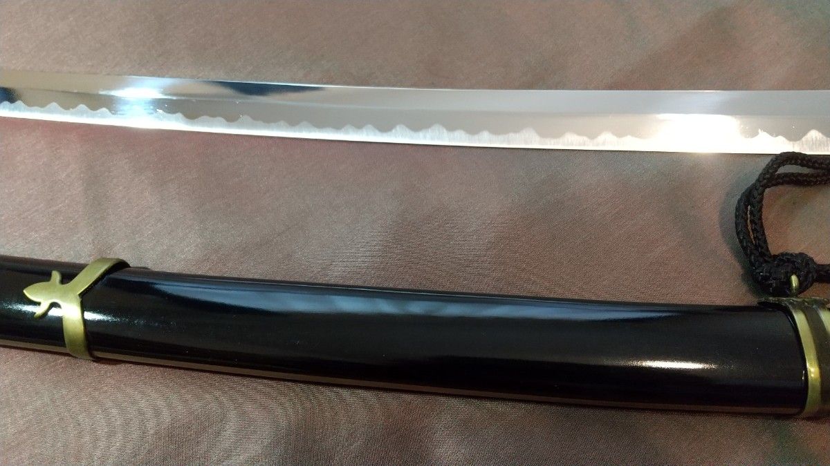 金属刀身】膝丸 模造刀 武具 日本刀 刀剣乱舞 コスプレ 太刀 模擬刀