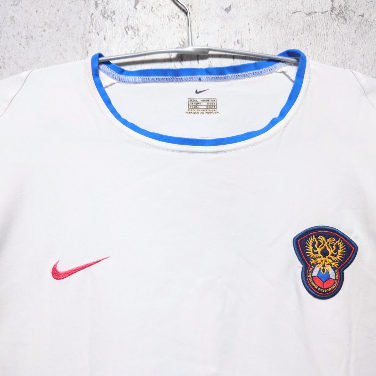 00s NIKE ナイキ サッカー ユニフォーム 2002年 ワールドカップ ロシア