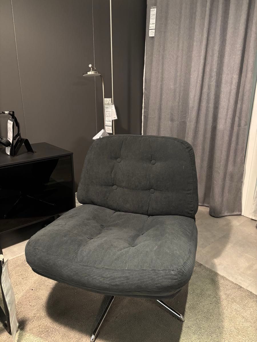 新品・未開封】イケア IKEA ディヴリンゲ 回転パーソナルチェア 北欧風