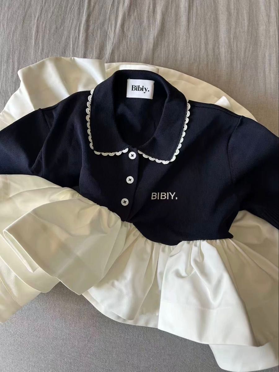 bibiy ポロペプラムトップス｜Yahoo!フリマ（旧PayPayフリマ）