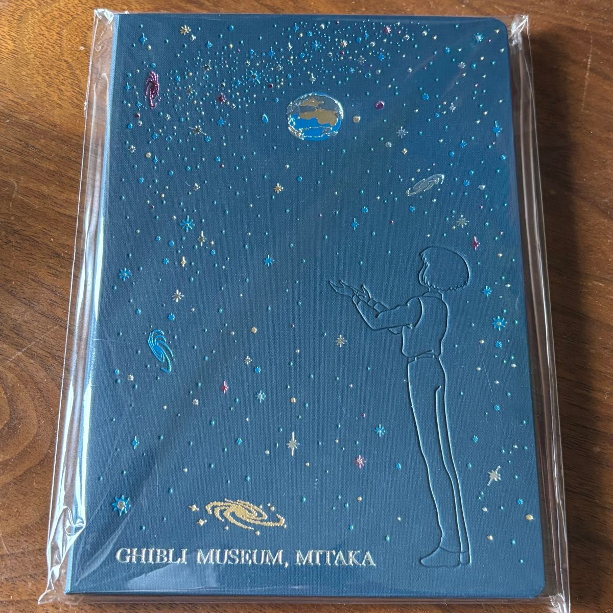 ① ジブリ美術館オリジナル 『星をかった日』 箔押しB6ノート 井上直久