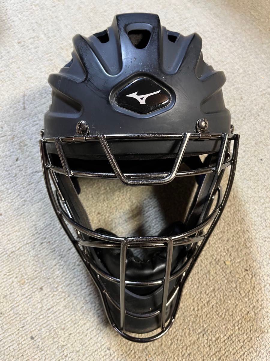 Mizuno Samurai キャッチャーマスク ブラック Mizuno SAMURAI