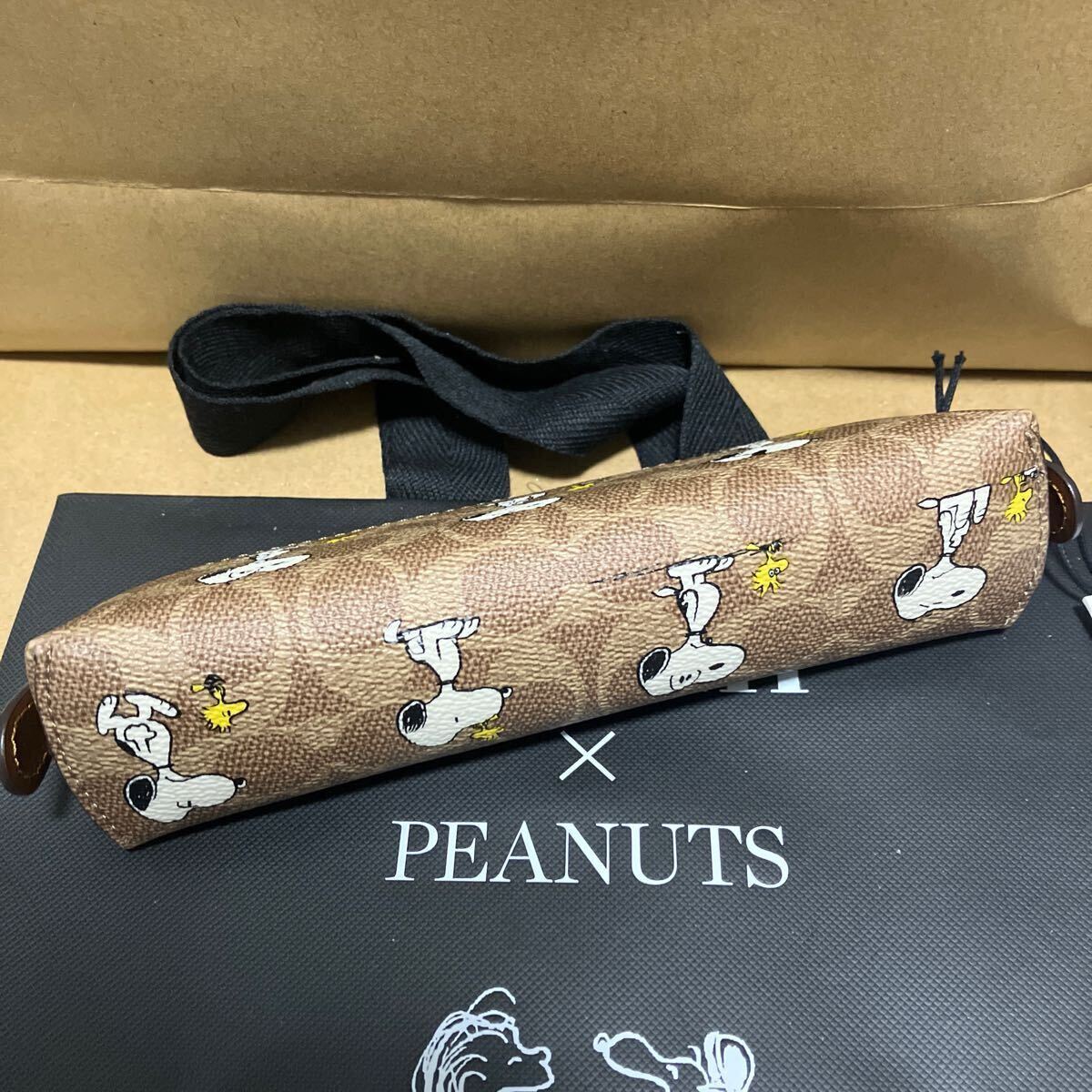 Yahoo!オークション - 送料込専用袋付 新品 完売品 COACH X PEANUTS ス