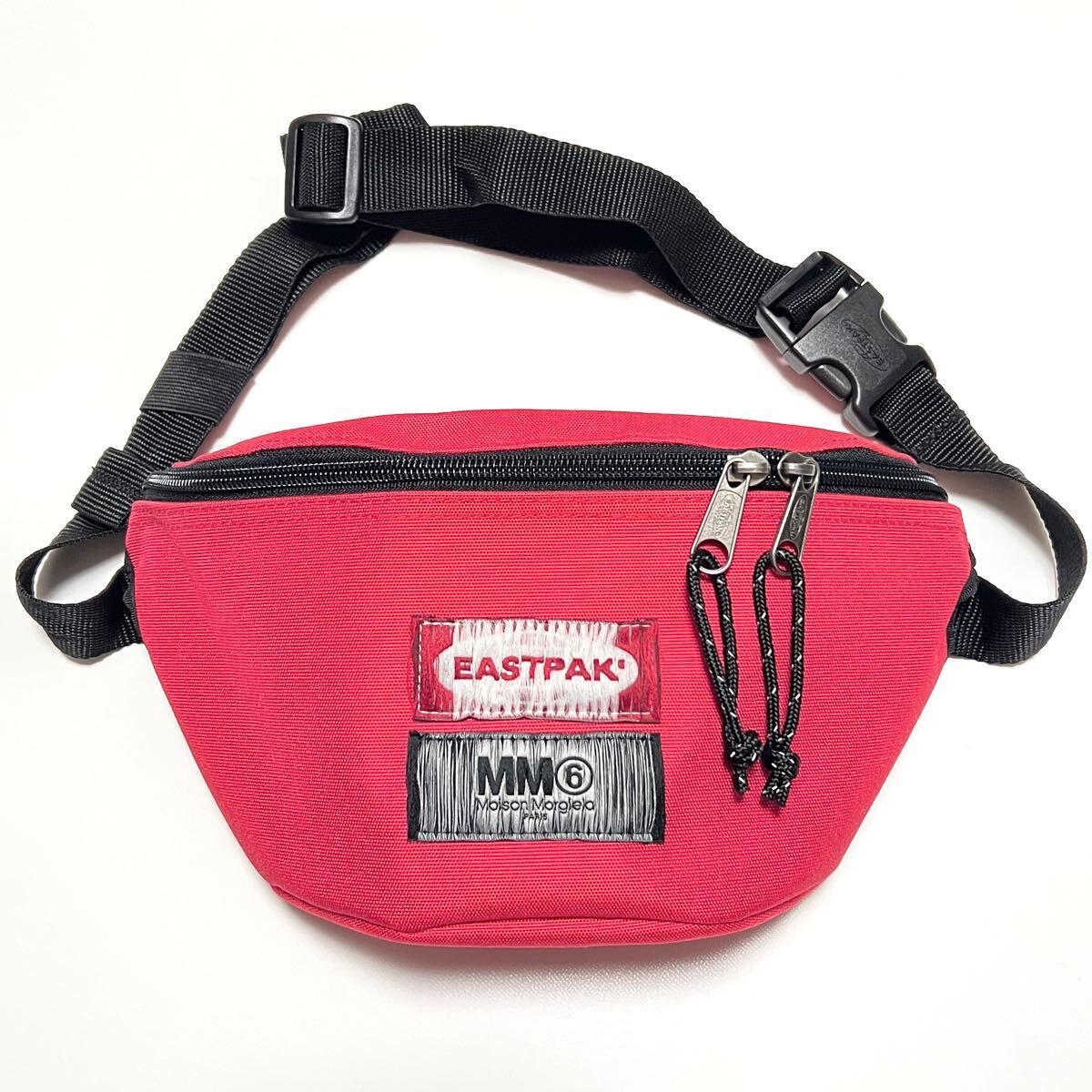 EASTPAK MM6 ボディバッグ レッド レビュー】MM6×EASTPAKコラボの