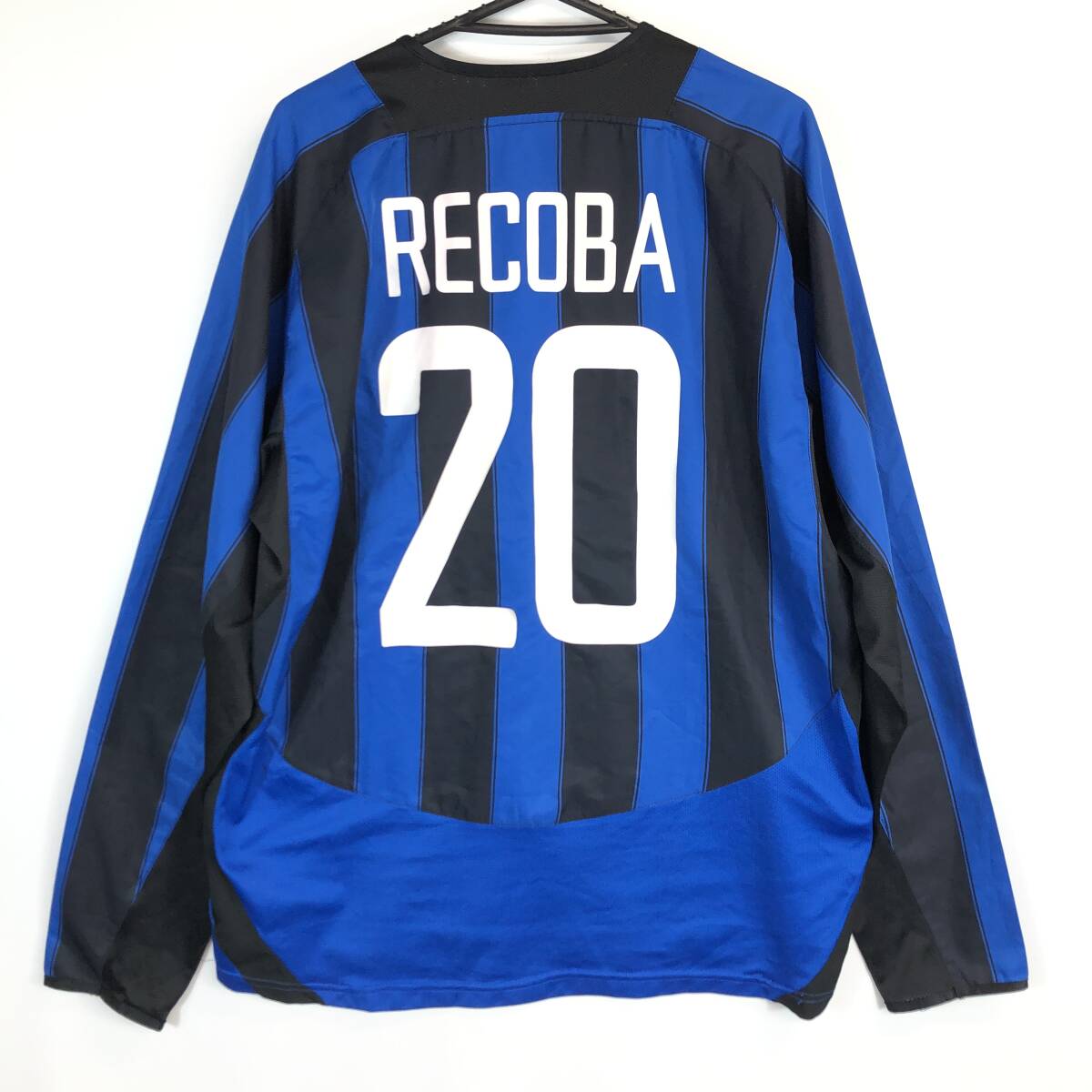 UK製 ナイキ NIKE インテル 長袖ユニフォーム アルバロ・レコバ RECOBA