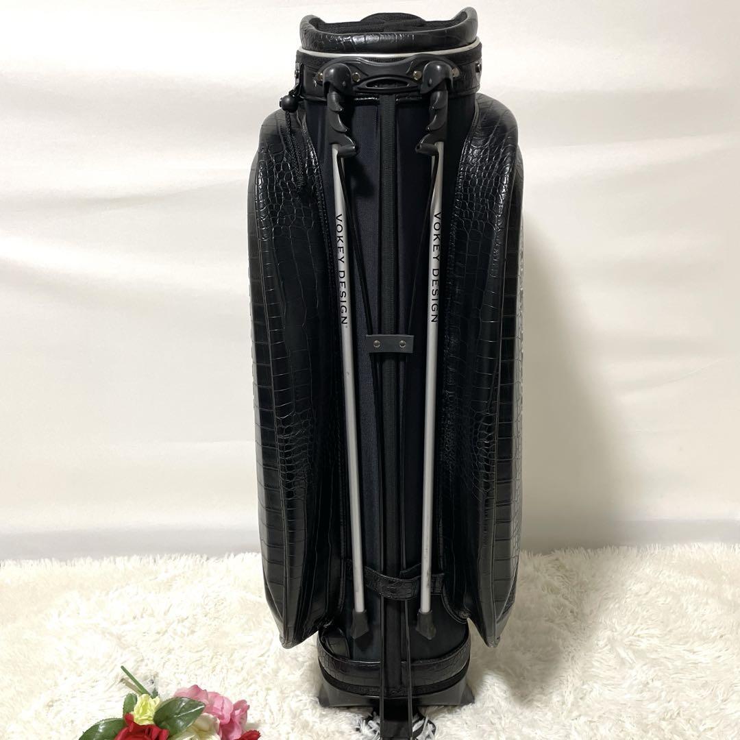 極美品 クロコ型押し Titleist タイトリスト VOKEI DESIGN ボーケイ